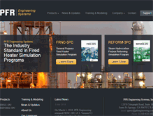 Tablet Screenshot of pfrengineering.com